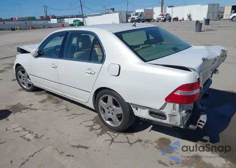 2006 Lexus Ls 430 из США, поврежденный, VIN JTHBN36F965037971